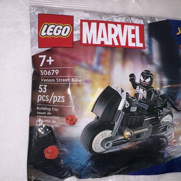 LEGO Marvel Spider-Man 30679 Venom Street Bike Polybag NEW SEALED RETIRED - Picture 2 of 4